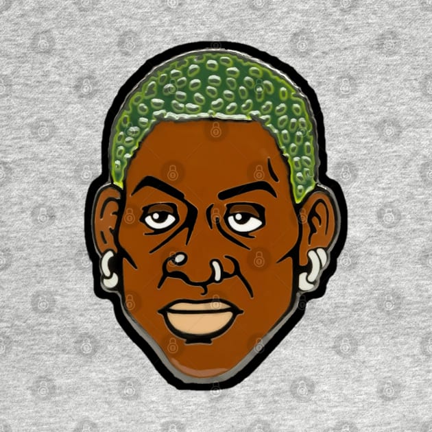 rodzilla-dennis Rodman design by MN-STORE